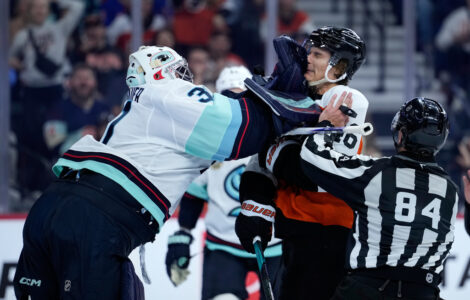 Kraken beat Flyers 3-2 in shootout as Philadelphia's winless start reaches 8 games